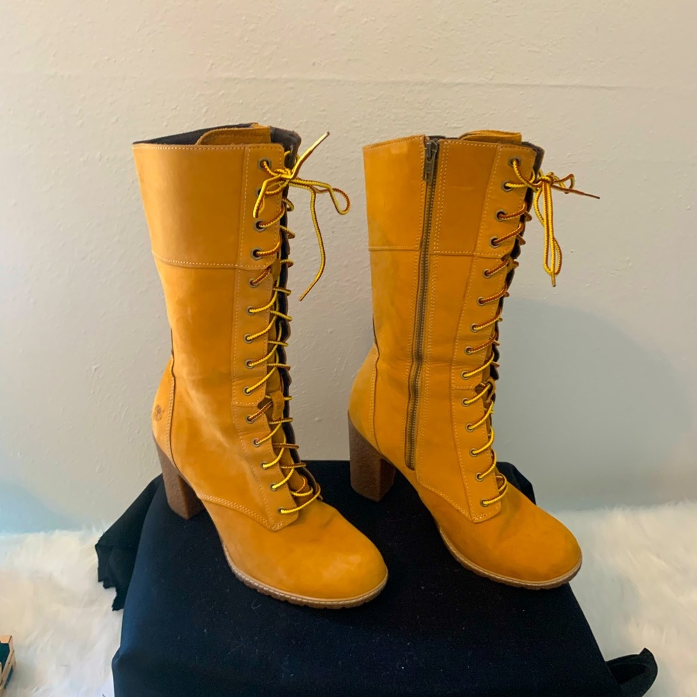 Timberland over ankle women’s heel Boot